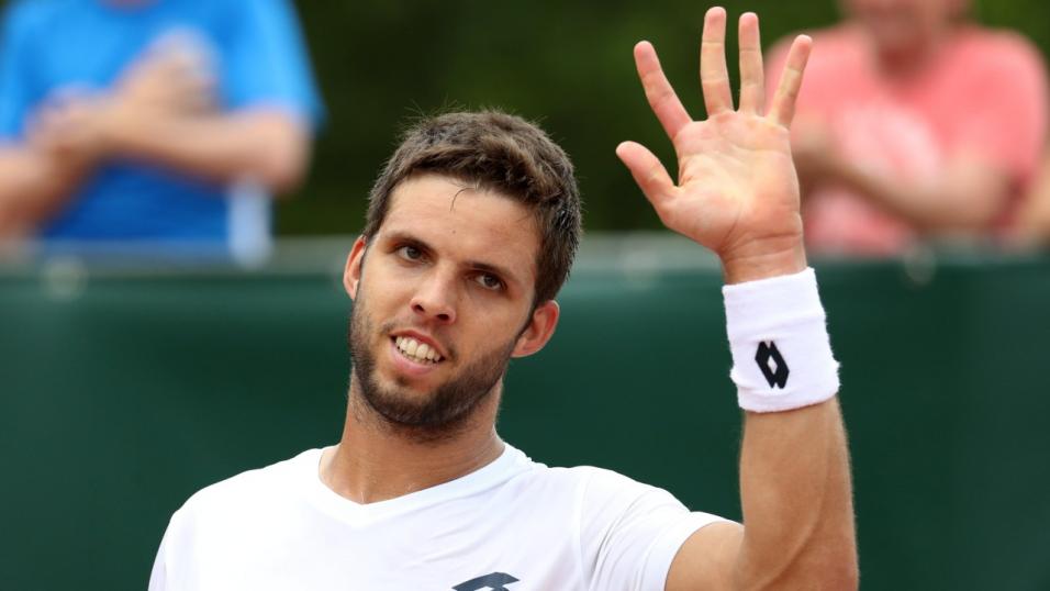 Czech Tennis Player Jiri Vesely